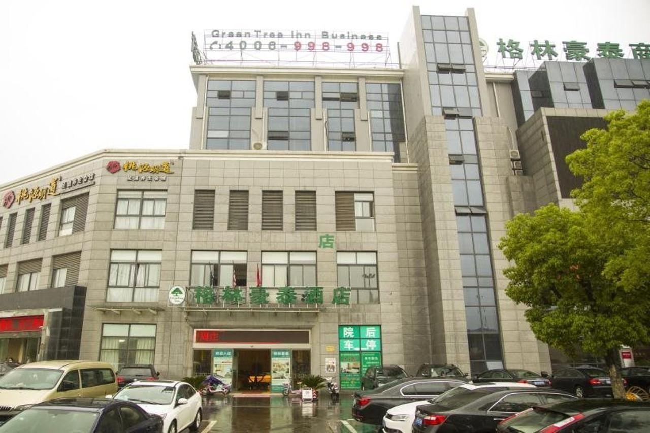 Greentree Inn Jiangsu Wuxi Jiangyin Zhouzhuang Shiji Avenue Business Hotel Luaran gambar