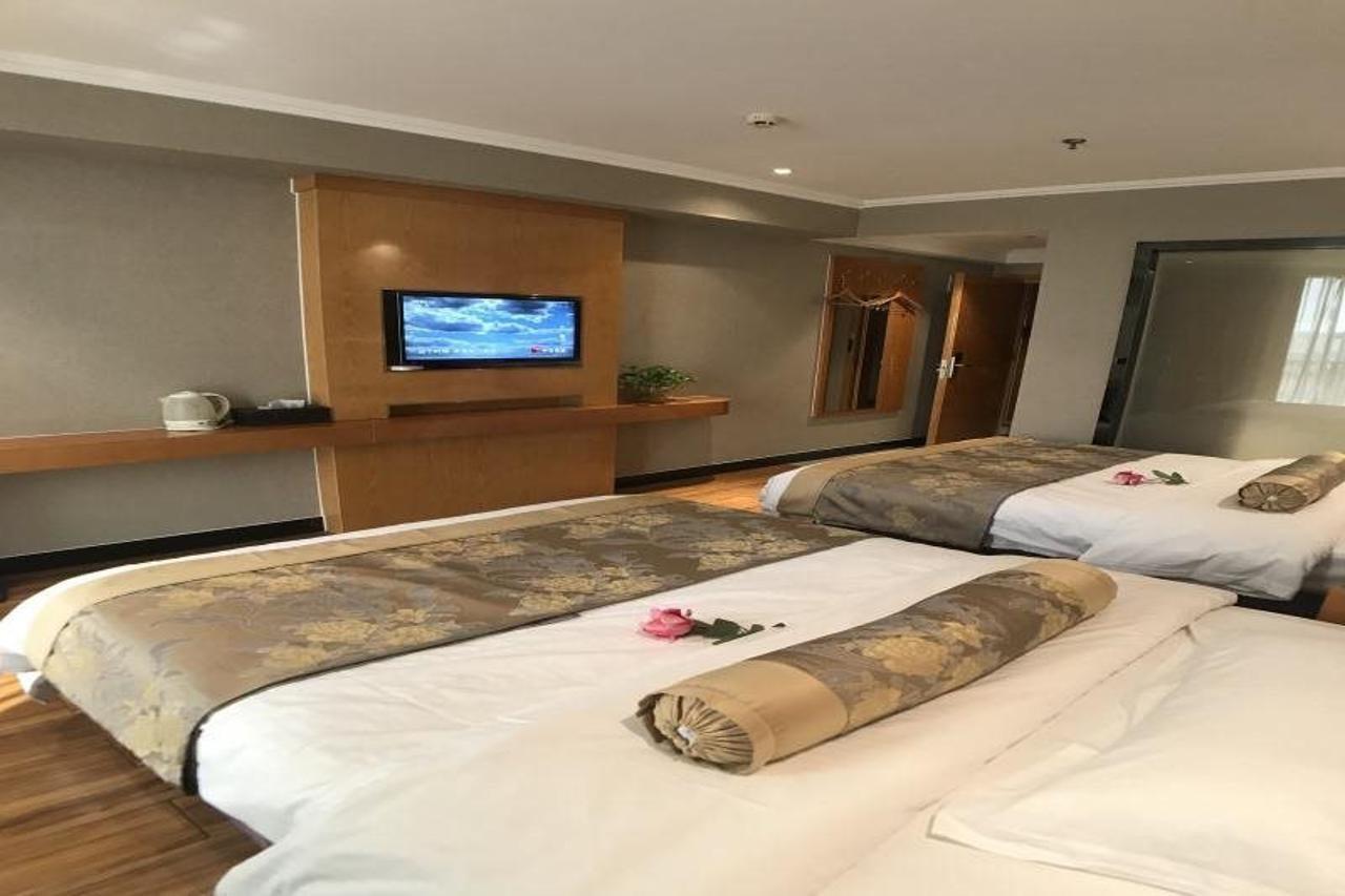 Greentree Inn Jiangsu Wuxi Jiangyin Zhouzhuang Shiji Avenue Business Hotel Luaran gambar