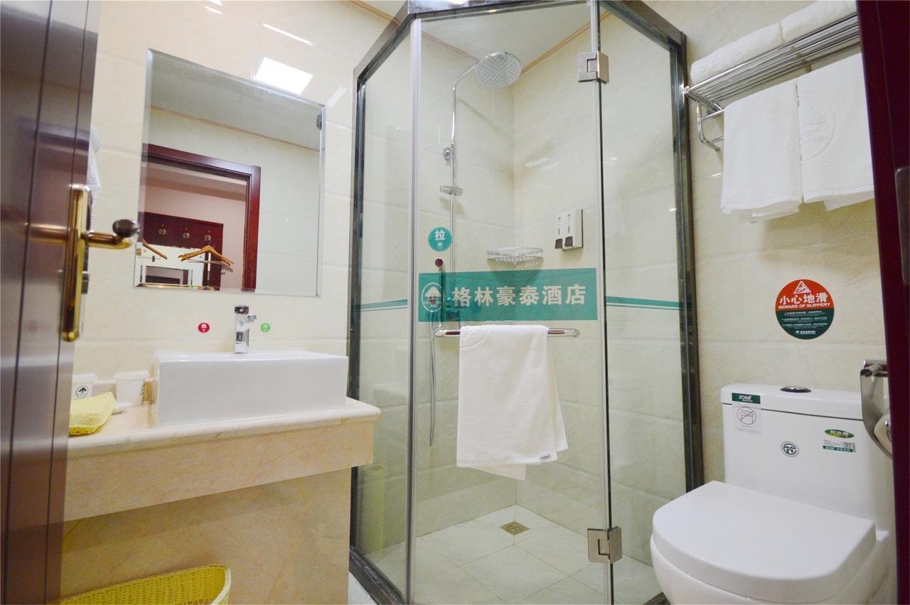 Greentree Inn Jiangsu Wuxi Jiangyin Zhouzhuang Shiji Avenue Business Hotel Luaran gambar