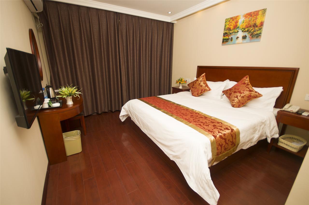Greentree Inn Jiangsu Wuxi Jiangyin Zhouzhuang Shiji Avenue Business Hotel Luaran gambar