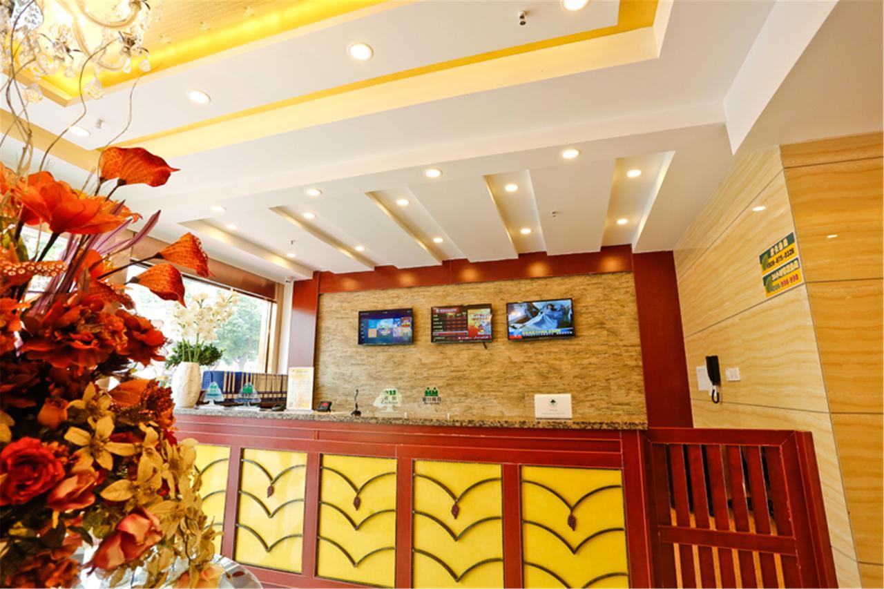 Greentree Inn Jiangsu Wuxi Jiangyin Zhouzhuang Shiji Avenue Business Hotel Luaran gambar