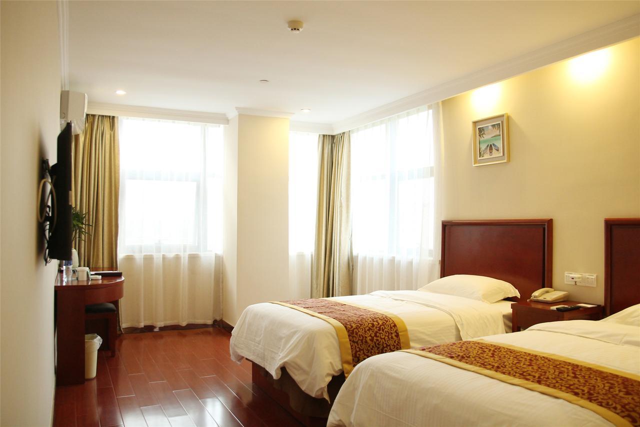 Greentree Inn Jiangsu Wuxi Jiangyin Zhouzhuang Shiji Avenue Business Hotel Luaran gambar