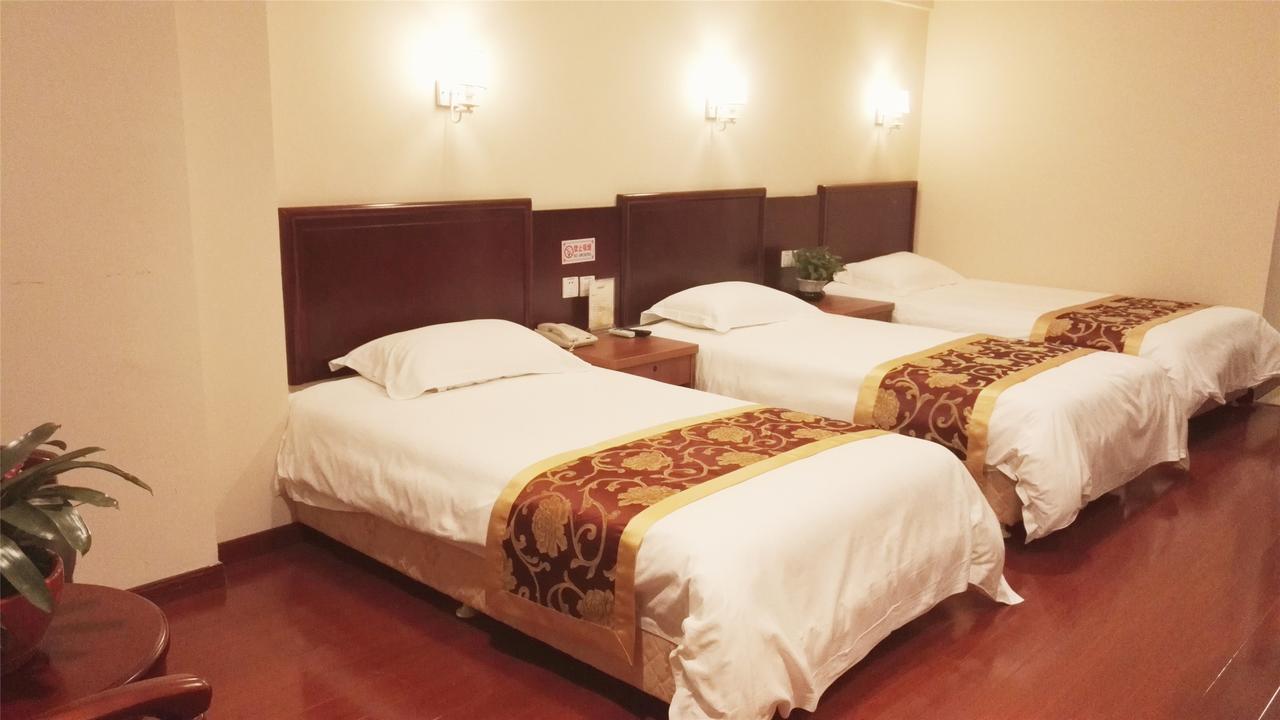 Greentree Inn Jiangsu Wuxi Jiangyin Zhouzhuang Shiji Avenue Business Hotel Luaran gambar